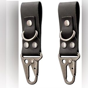 Diodrio ECD Leather Strap Belt Clips-2 Pack